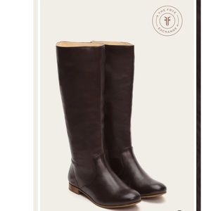 Frye Jillian Pull On Leather Riding Boot